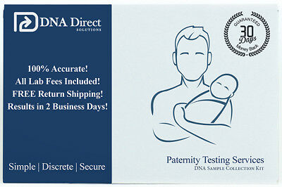 Dna Direct Duo Paternity Test - Includes Kit, Lab Fees & 2-day Results