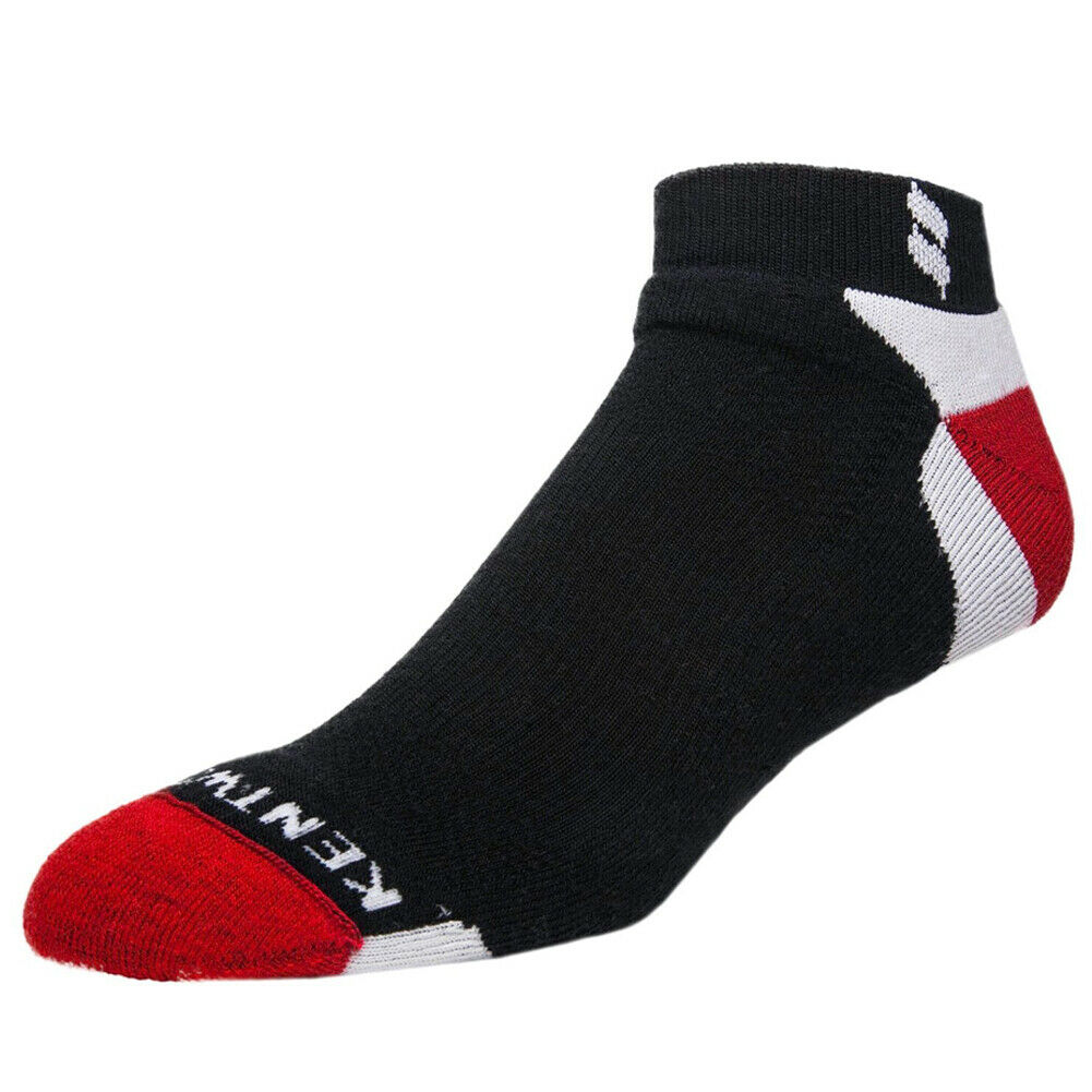 Kentwool I1205 - Tour Profile Golf Socks - Black/red/white - Closeouts
