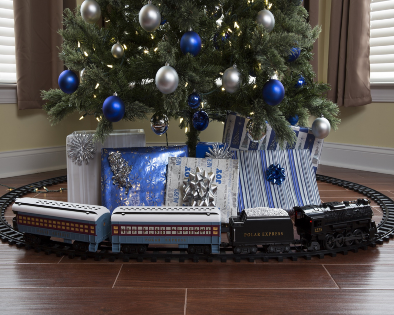 The Polar Express Battery Operated Model Train Set With Remote Control