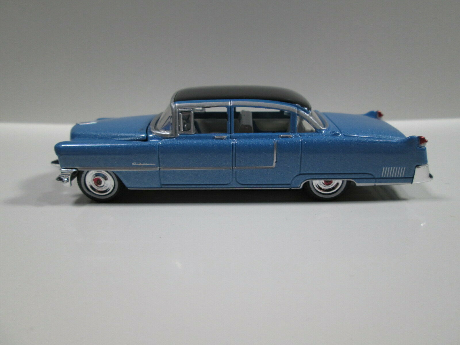 1955 Cadillac Fleetwood  Blue  S Scale Die-cast