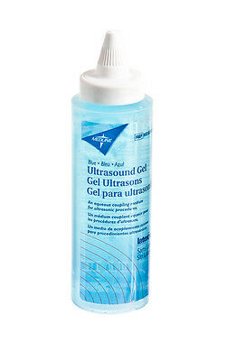 8.5 Oz Ultrasound Gel Medline Bottle Water Soluble Latex-free (blue Gel)1-bottle