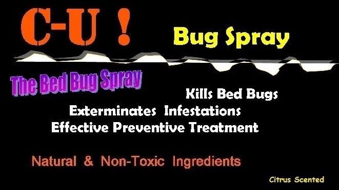 Say Bye-bye To Bed Bugs Safely Nontox Killer Spray Cubugspray *conc. For 0.5 Gal